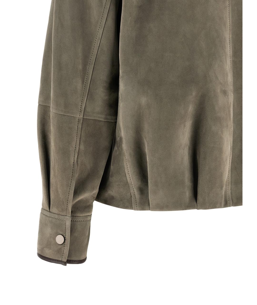 BRUNELLO CUCINELLI Мульти кожаная куртка, фото 4