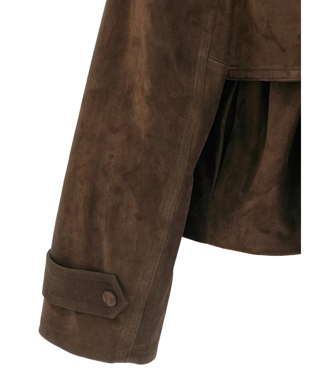 ARMARIUM Коричневая замшевая куртка, фото 4