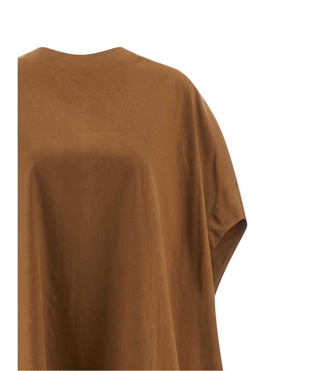 ARMARIUM Коричневое хлопковое платье, фото 3