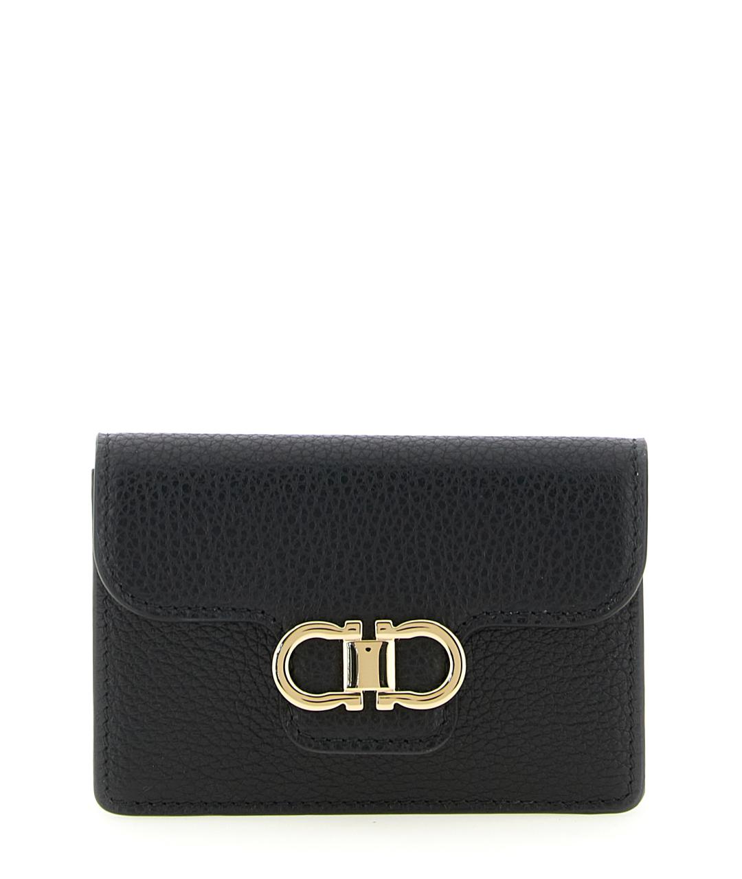 FERRAGAMO Черная ключница, фото 1