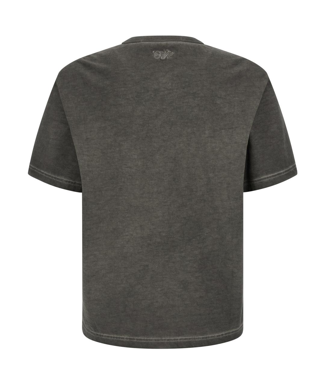 SEFR Серая хлопковая футболка, фото 2