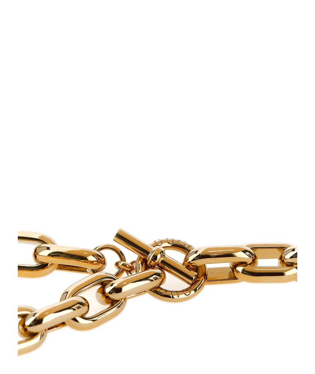 GUCCI Золотое металлическое колье, фото 3