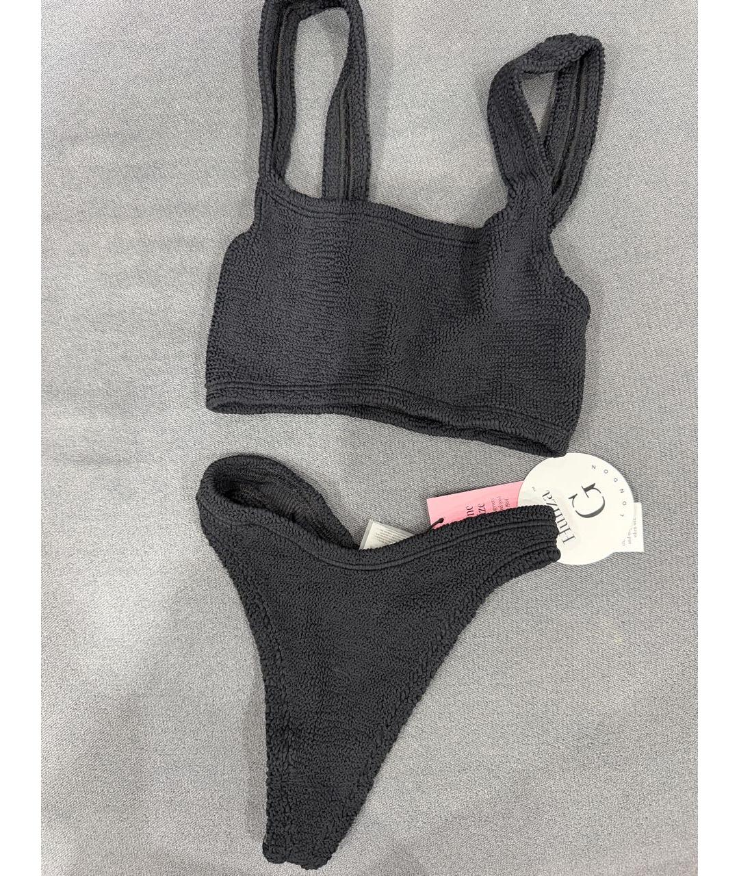 HUNZA G Черный купальник, фото 5