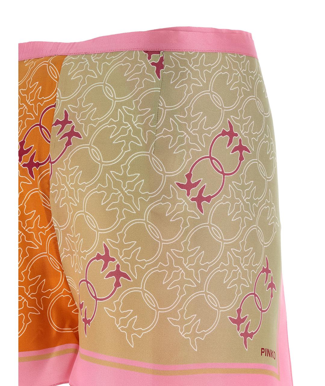 PINKO Мульти вискозные шорты, фото 4
