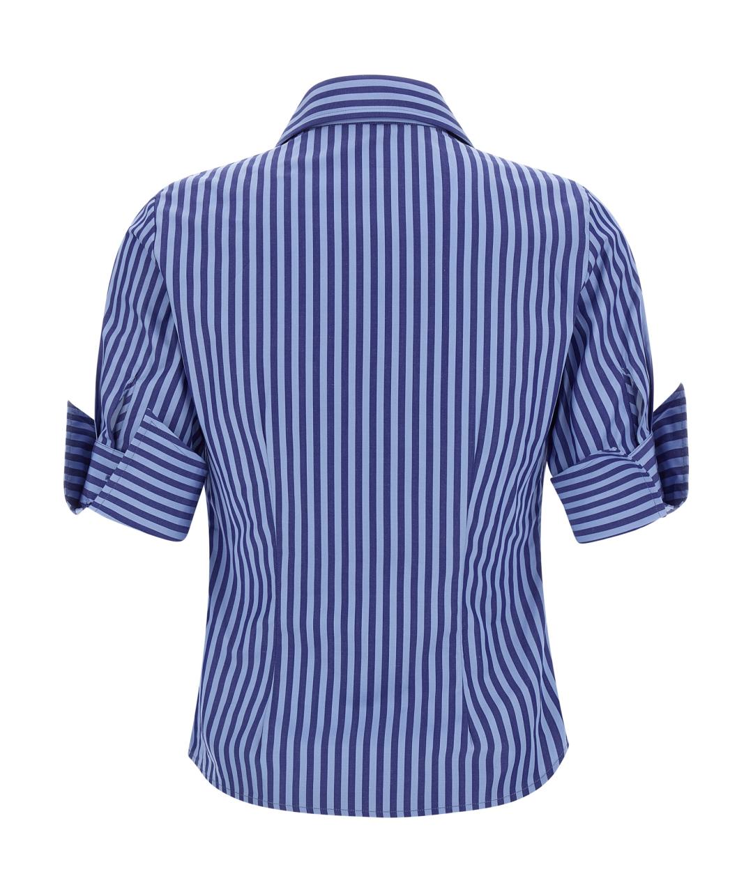 VIVIENNE WESTWOOD Синяя хлопковая рубашка, фото 2