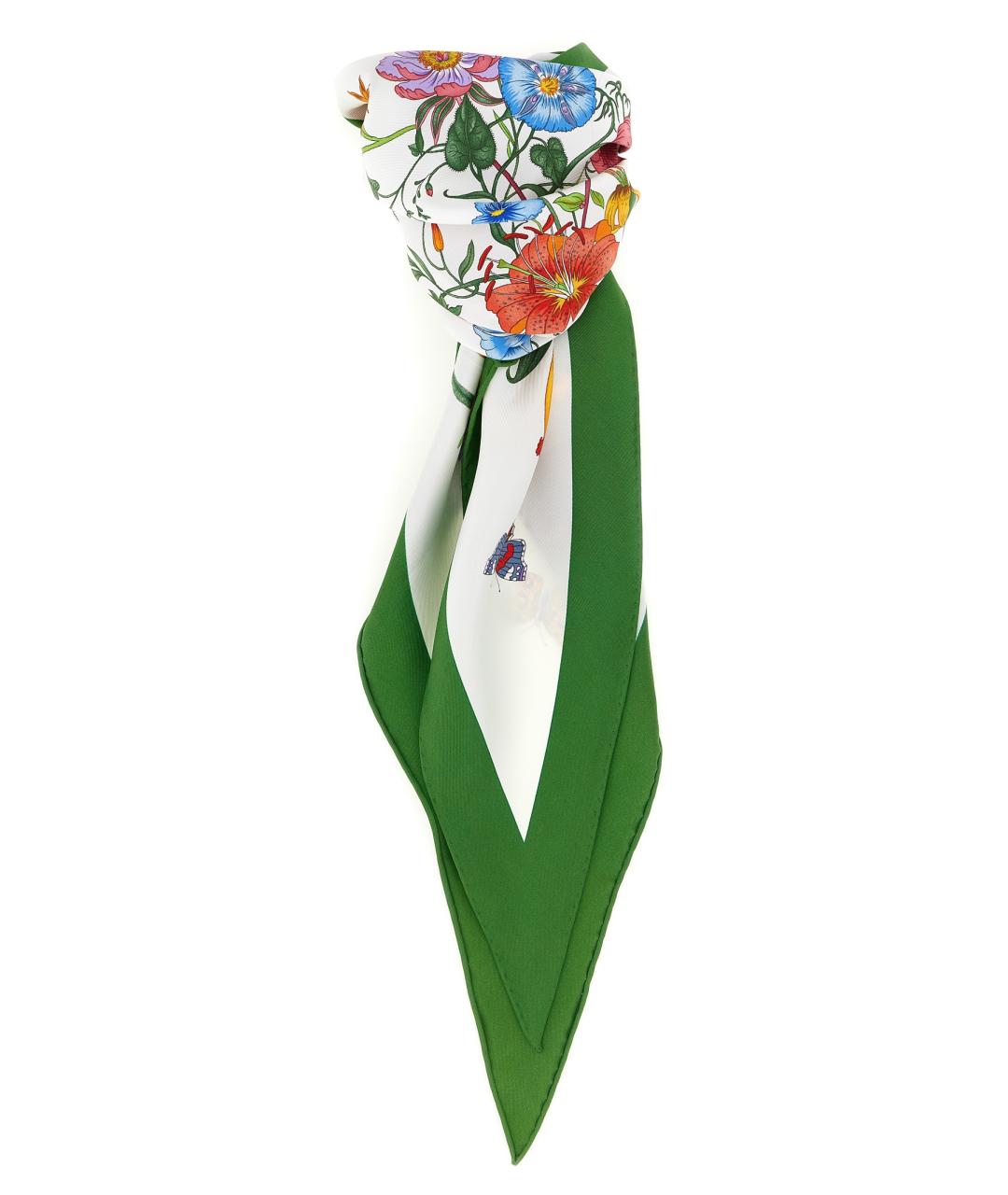 GUCCI Мульти шелковый платок, фото 1