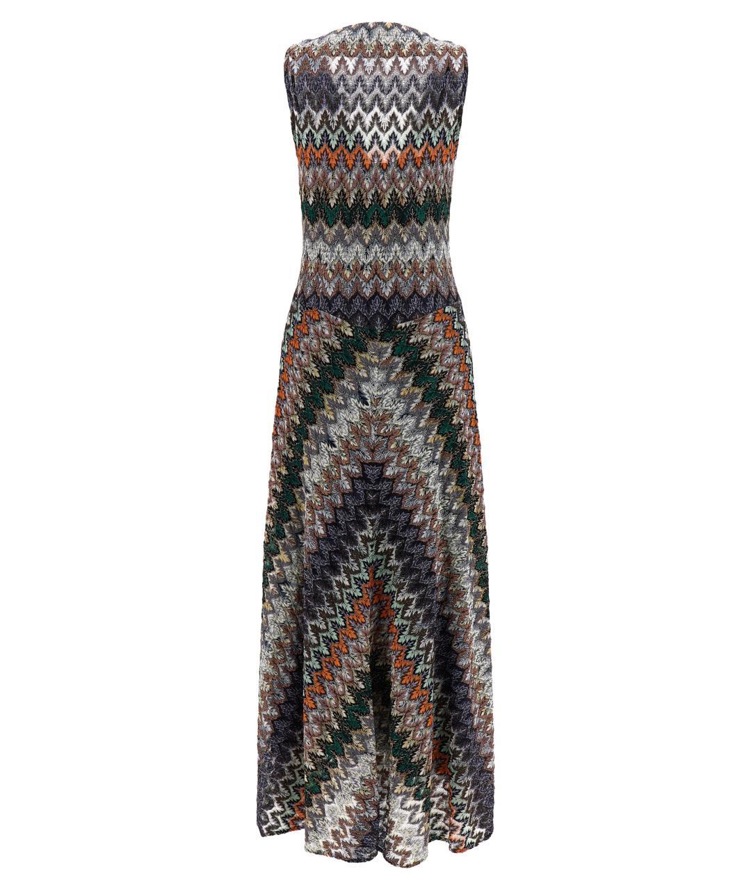 MISSONI Мульти вискозное повседневное платье, фото 2