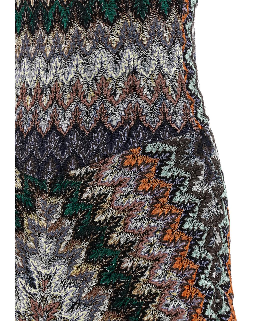 MISSONI Мульти вискозное повседневное платье, фото 4