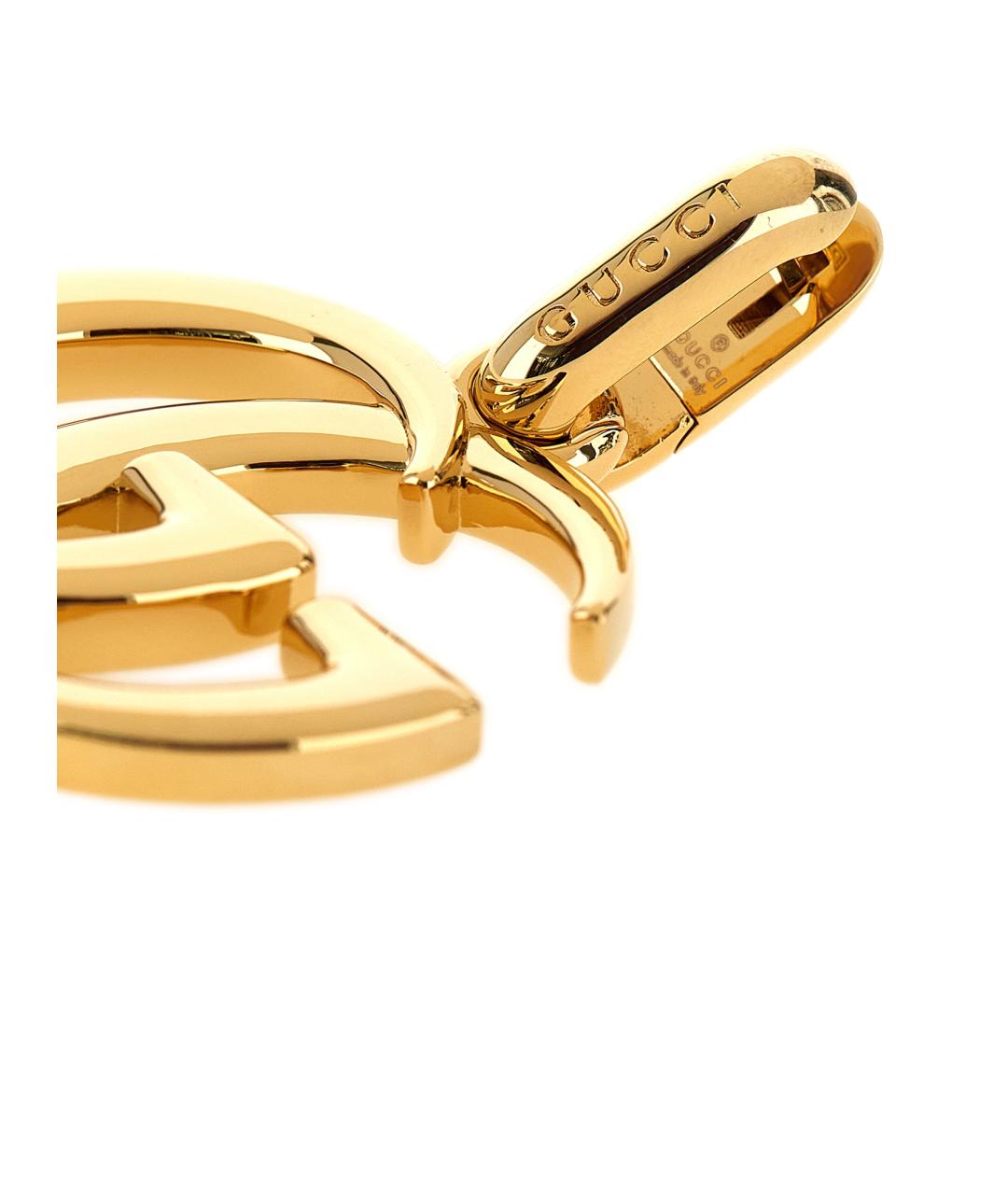 GUCCI Золотые металлические серьги, фото 3