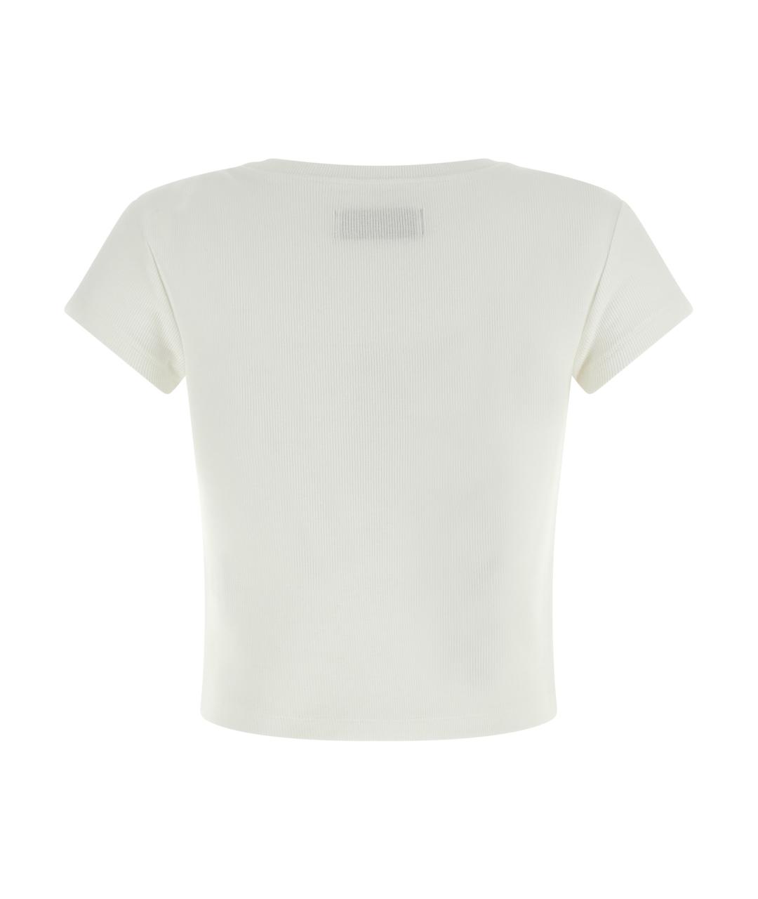 VIVIENNE WESTWOOD Белая хлопковая футболка, фото 2