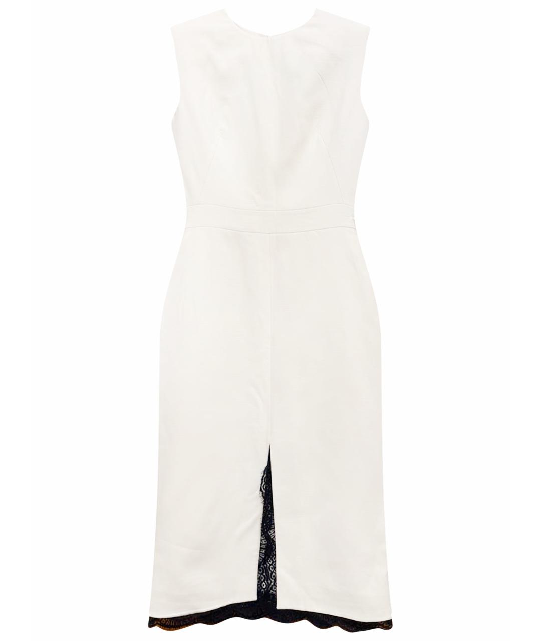 ALEXANDER MCQUEEN Бежевое коктейльное платье, фото 1