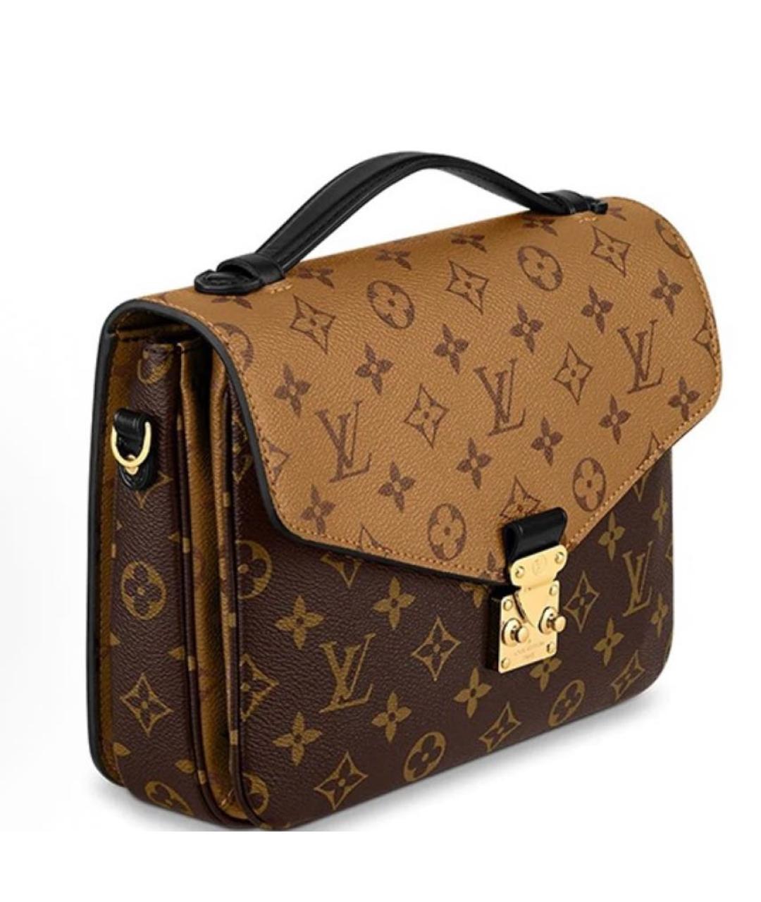 LOUIS VUITTON Коричневая сумка через плечо, фото 2