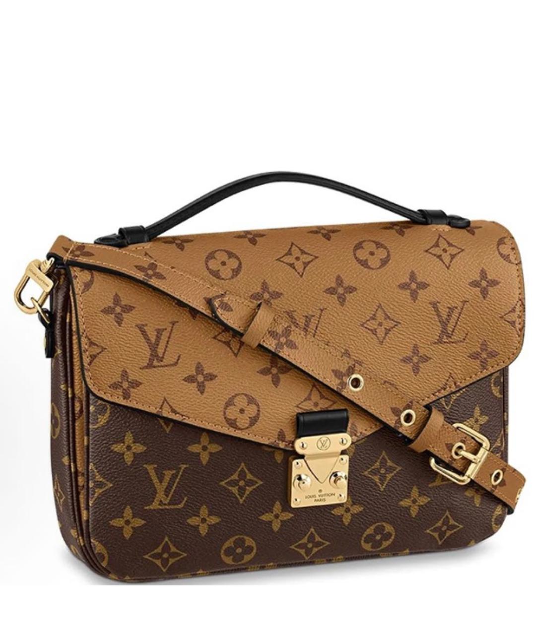 LOUIS VUITTON Коричневая сумка через плечо, фото 5