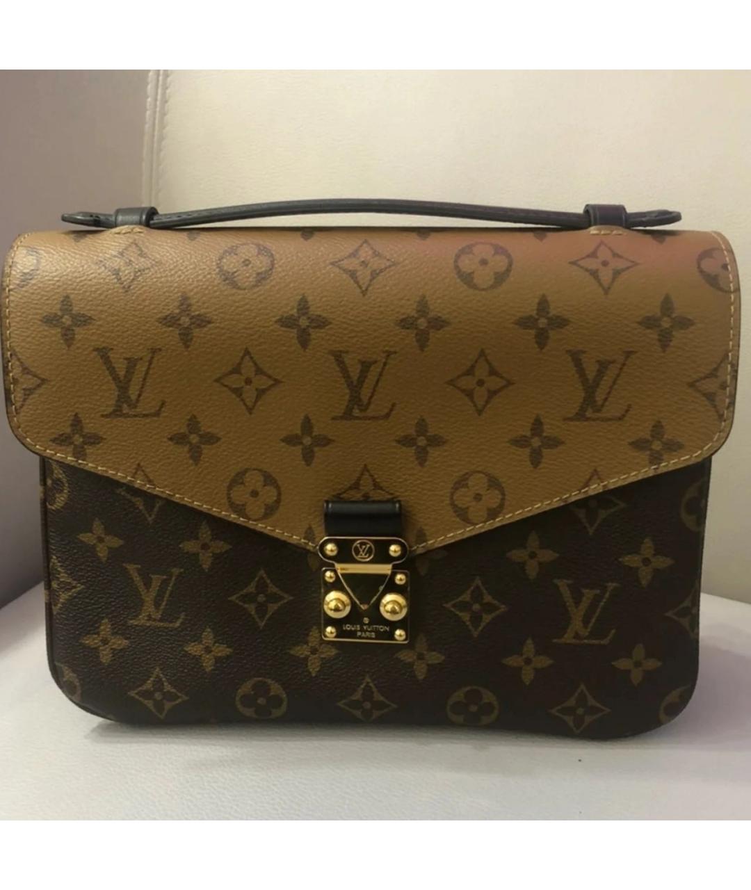 LOUIS VUITTON Коричневая сумка через плечо, фото 4