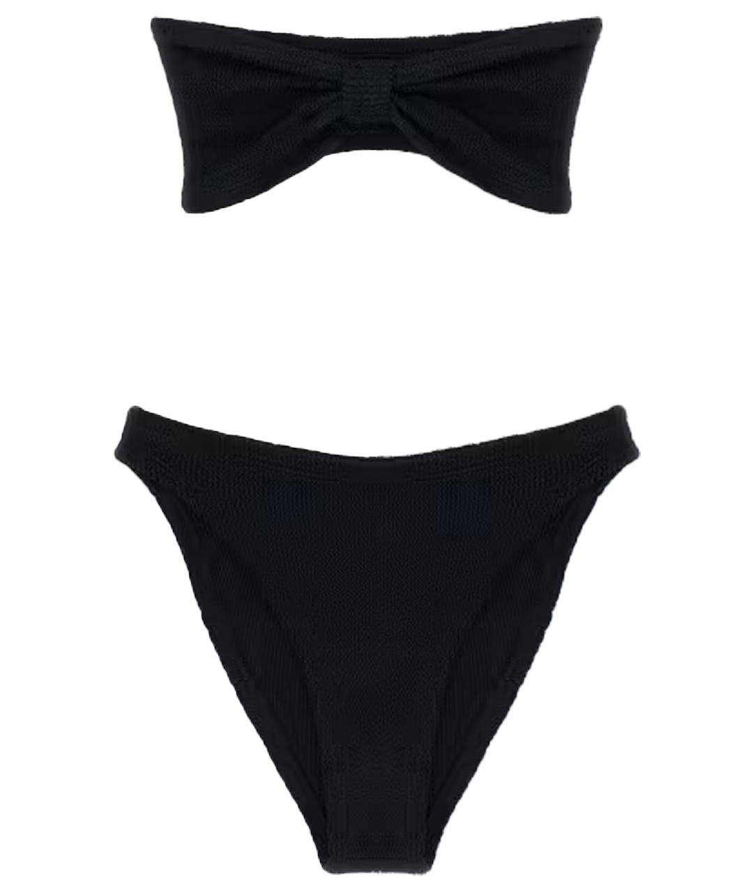 HUNZA G Черный купальник, фото 1