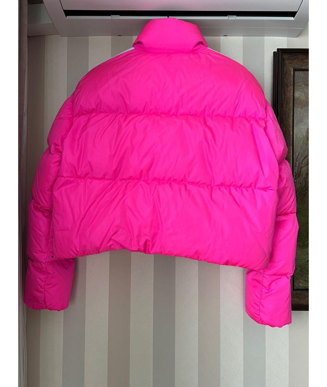 PALM ANGELS Фуксия полиэстеровая куртка, фото 2