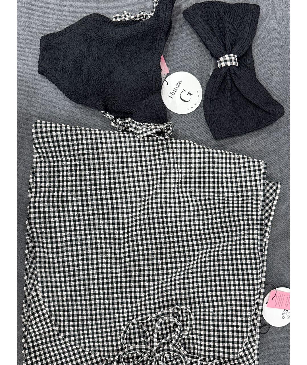 HUNZA G Черный купальник, фото 7