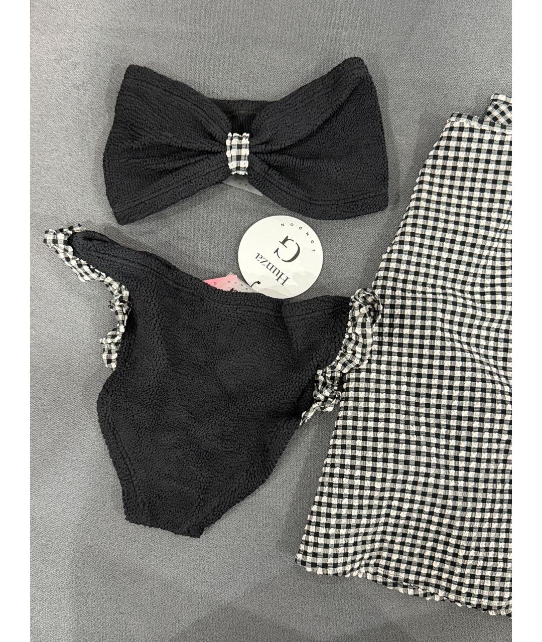 HUNZA G Черный купальник, фото 6