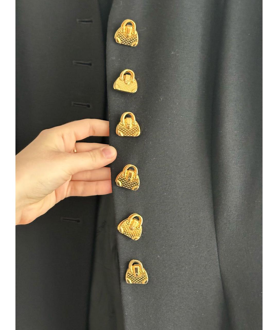 ESCADA Черный шерстяной жакет/пиджак, фото 5