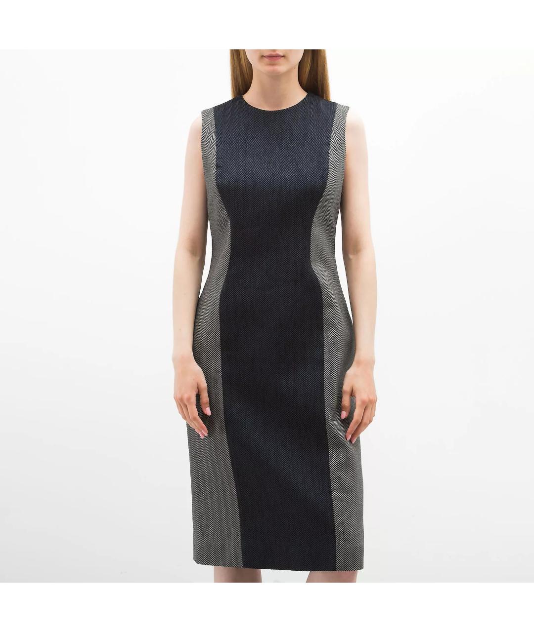 CHRISTIAN DIOR Серое коктейльное платье, фото 2