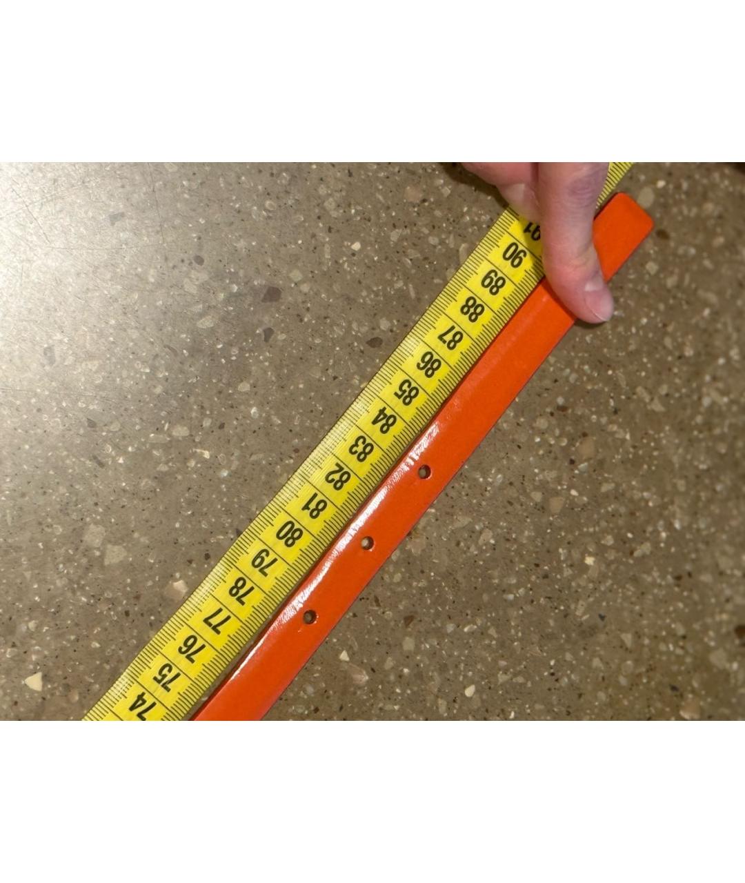 CHANEL Оранжевый ремень из лакированной кожи, фото 7