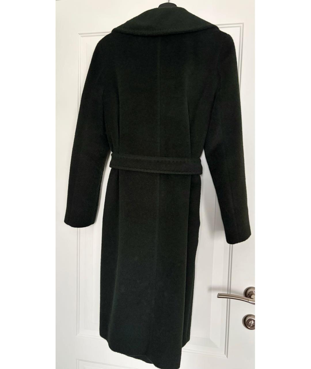 MAX MARA Зеленые шерстяное пальто, фото 3
