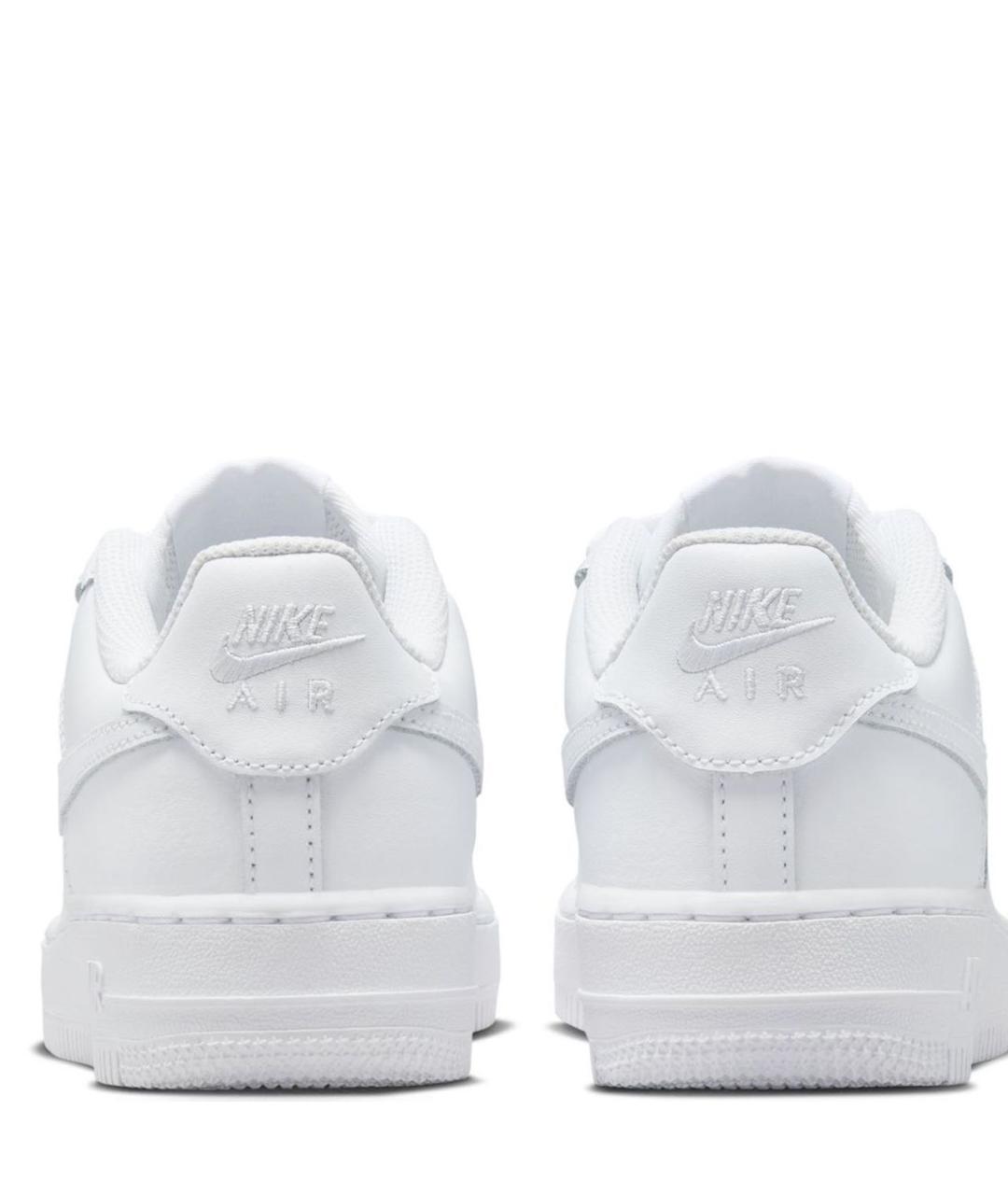 NIKE Белые кожаные низкие кроссовки / кеды, фото 4