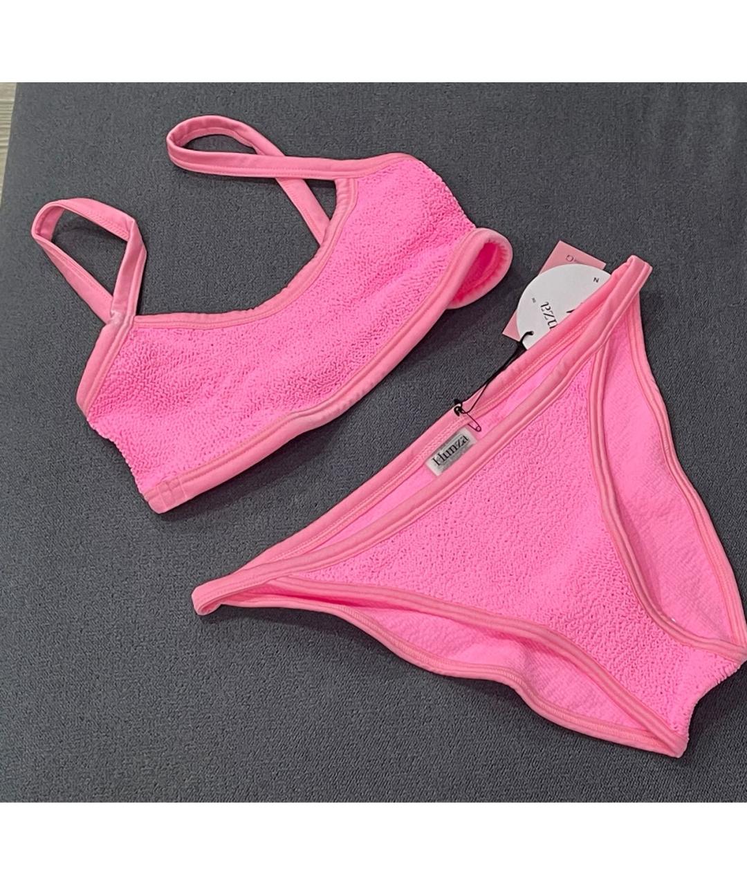 HUNZA G Розовый купальник, фото 6