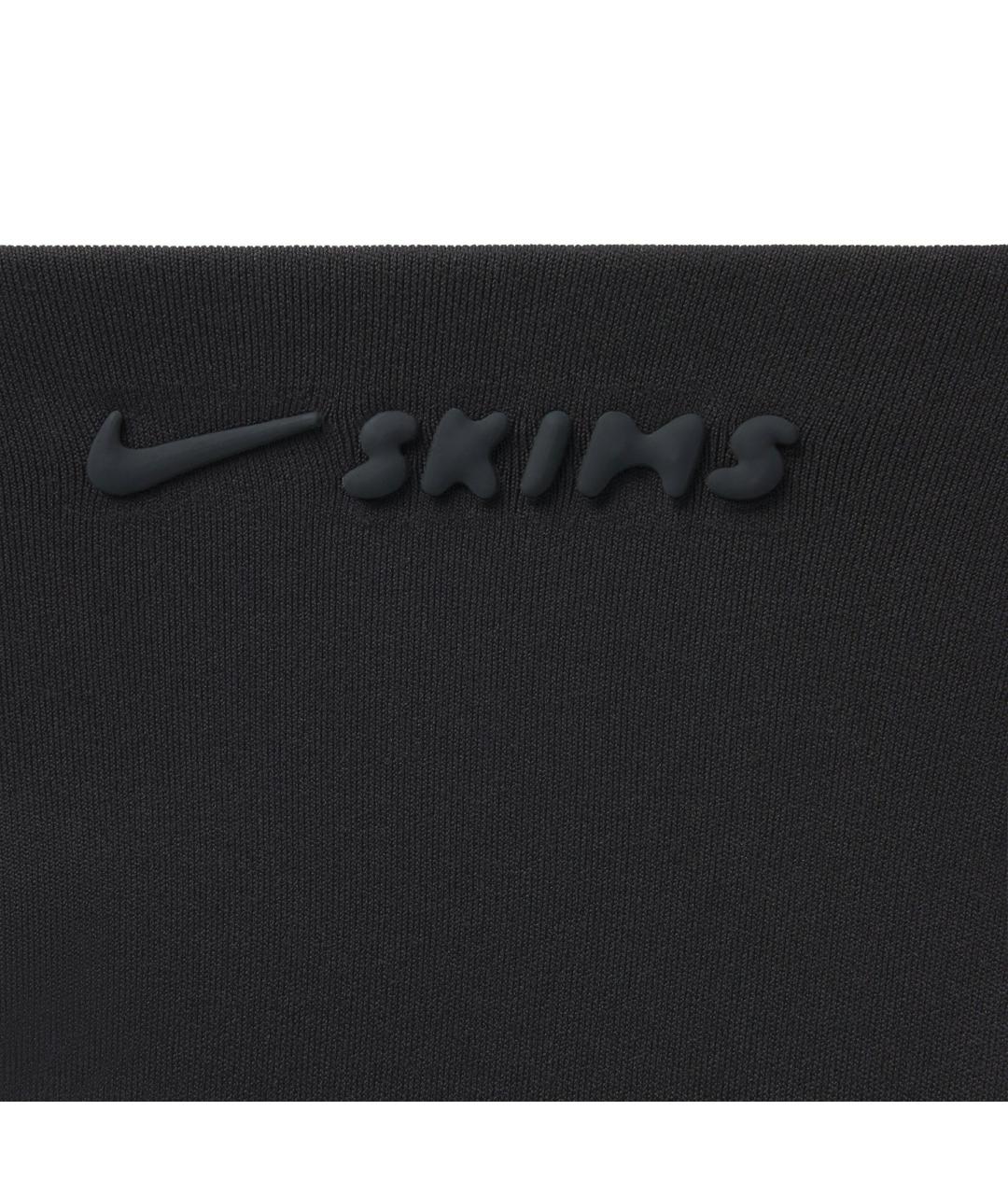 SKIMS Черная полиамидовая майка, фото 3