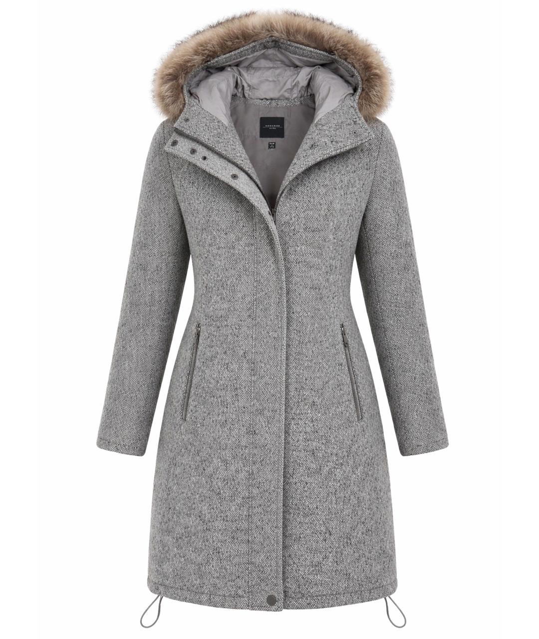 WEEKEND MAX MARA Серое пальто, фото 1