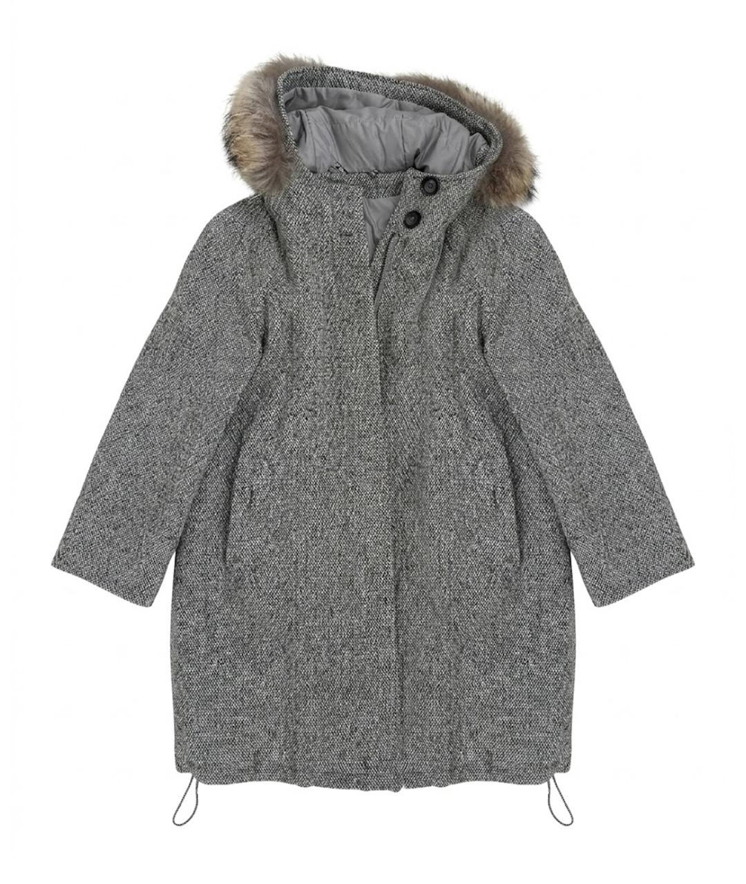 WEEKEND MAX MARA Серое пальто, фото 1