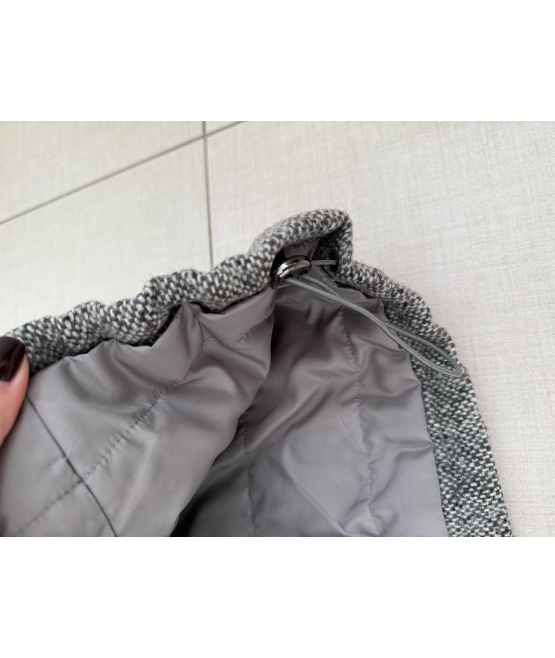 WEEKEND MAX MARA Серое пальто, фото 6