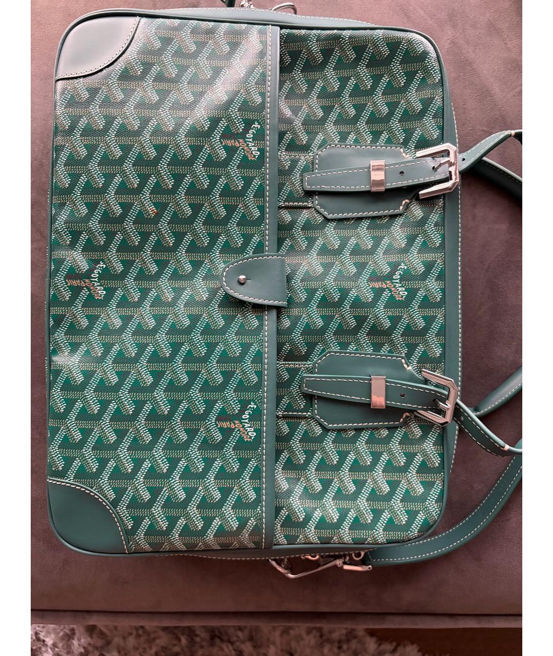 GOYARD Зеленая сумка на плечо, фото 2