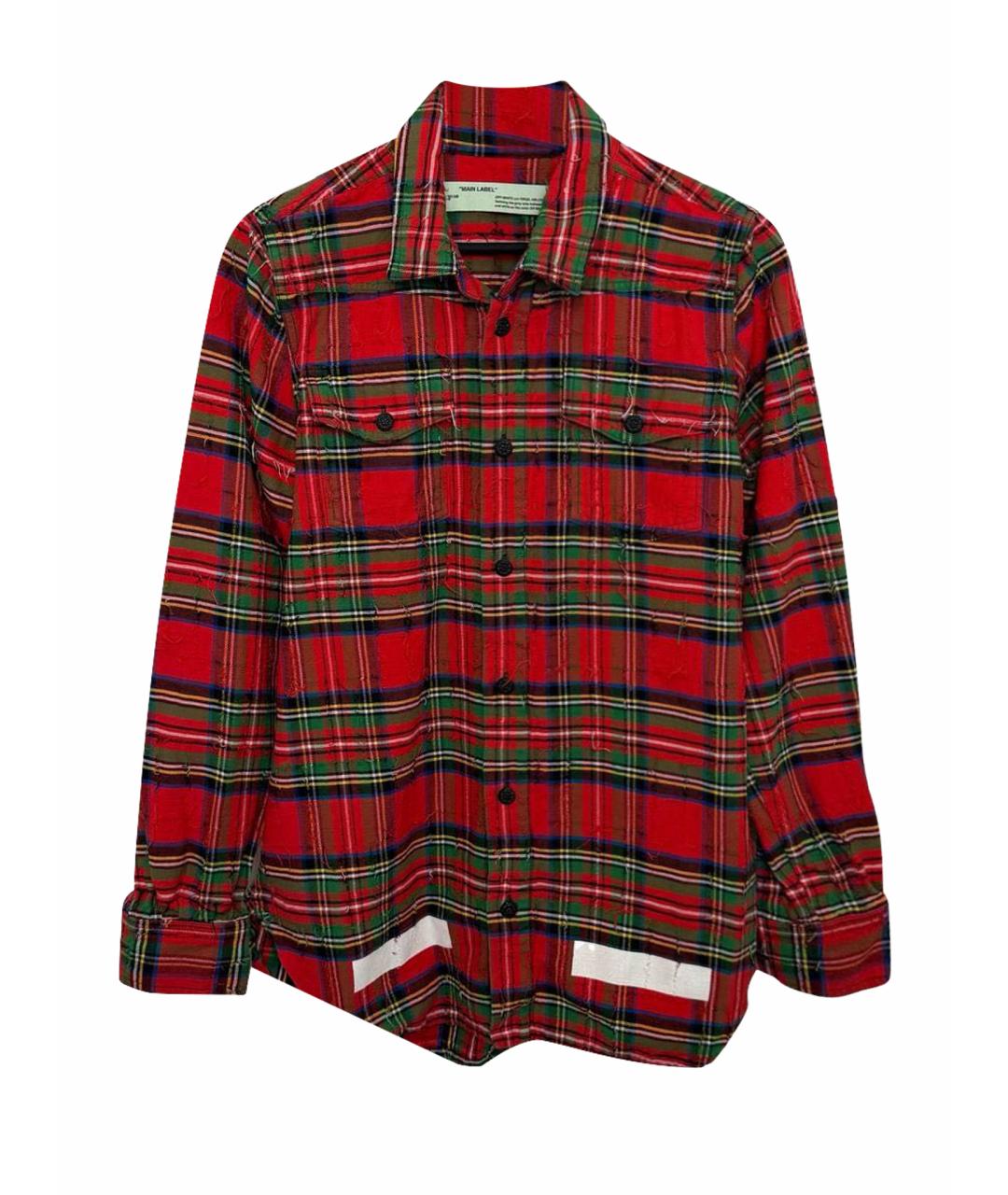 OFF-WHITE Красная кэжуал рубашка, фото 1