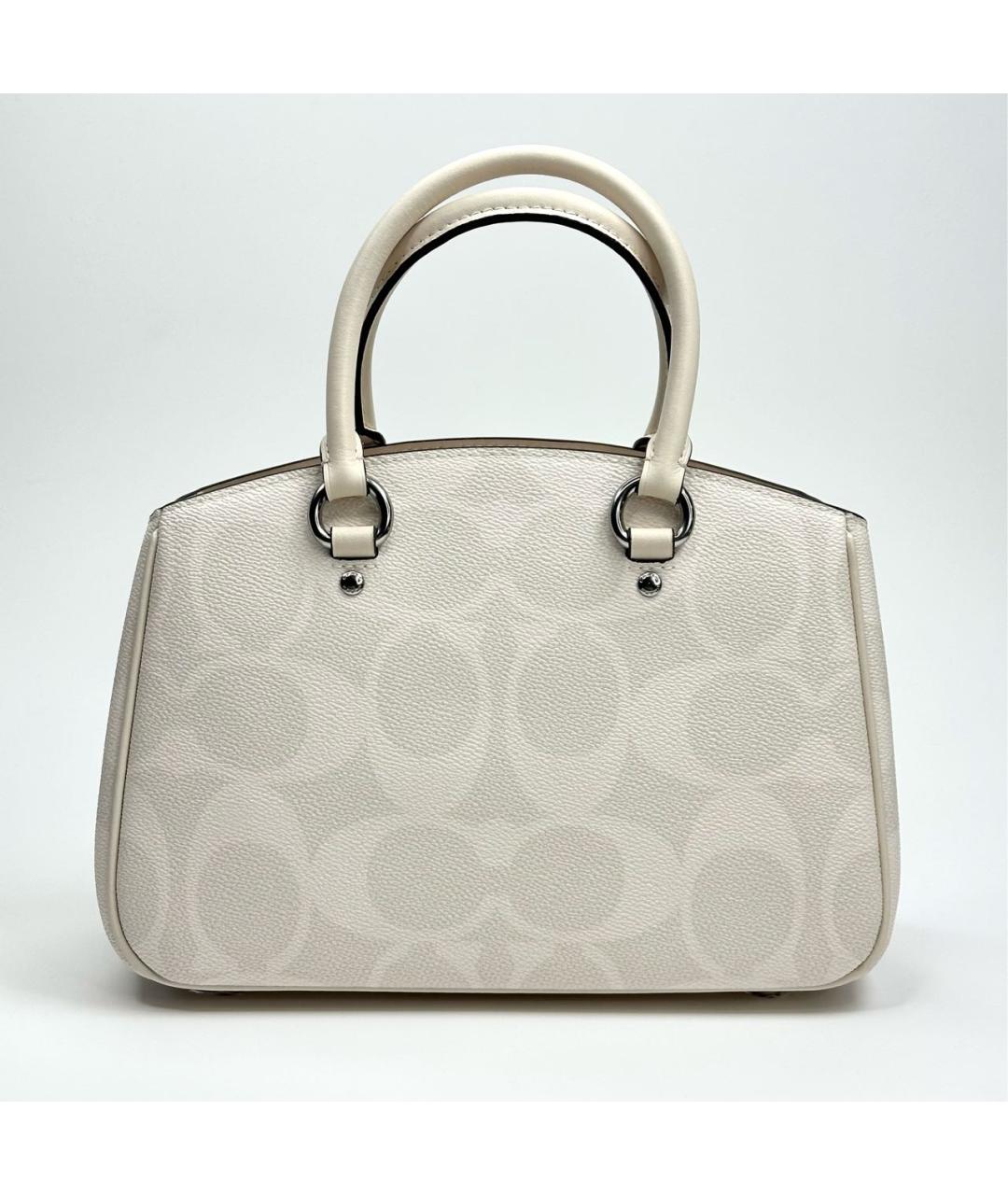 COACH Белая сумка через плечо, фото 4