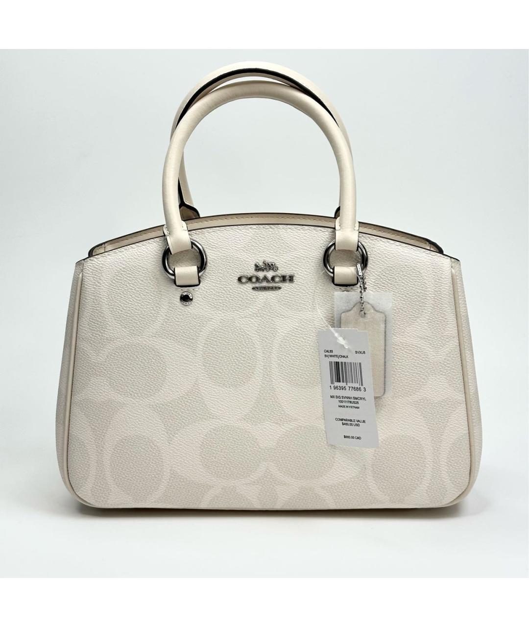 COACH Белая сумка через плечо, фото 2