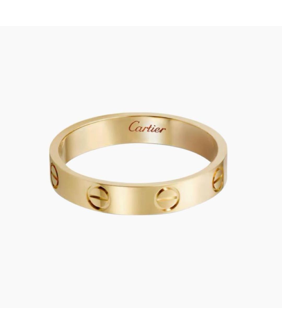 CARTIER Золотое кольцо из желтого золота, фото 1