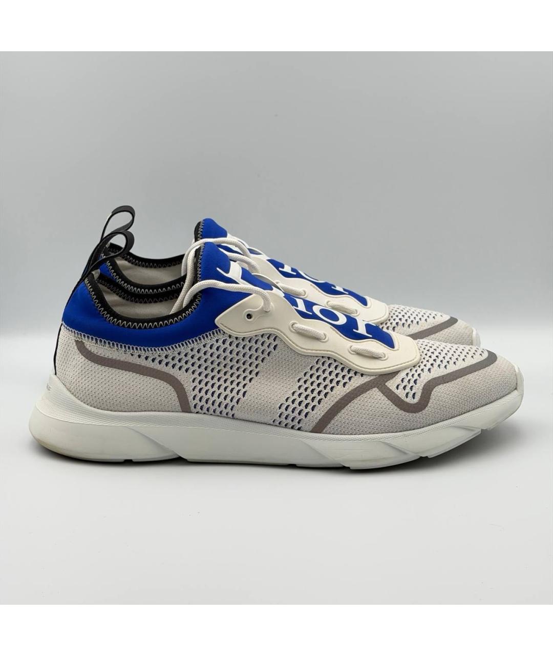 CHRISTIAN DIOR Мульти текстильные низкие кроссовки / кеды, фото 6