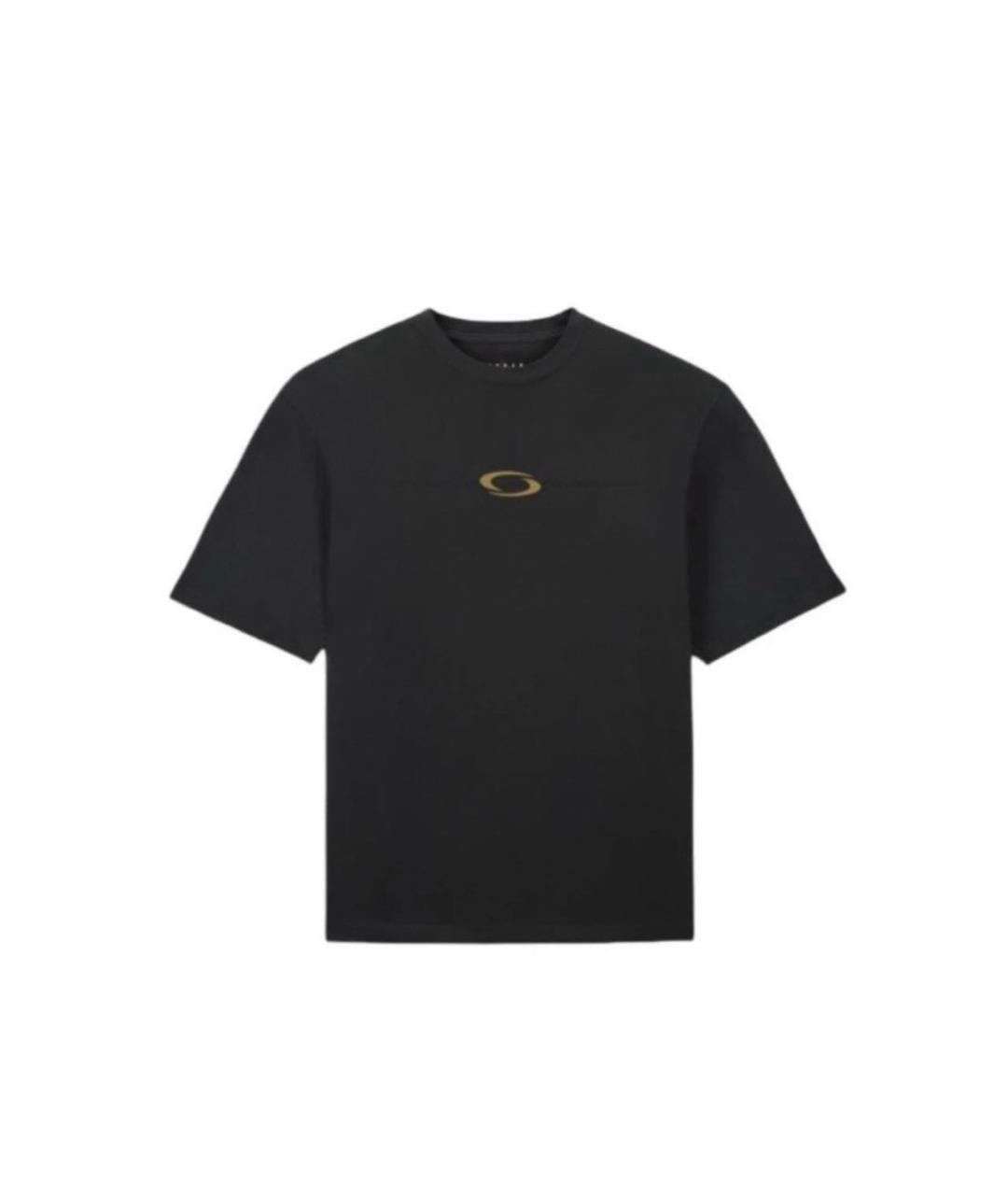 JORDAN Черная хлопковая футболка, фото 3