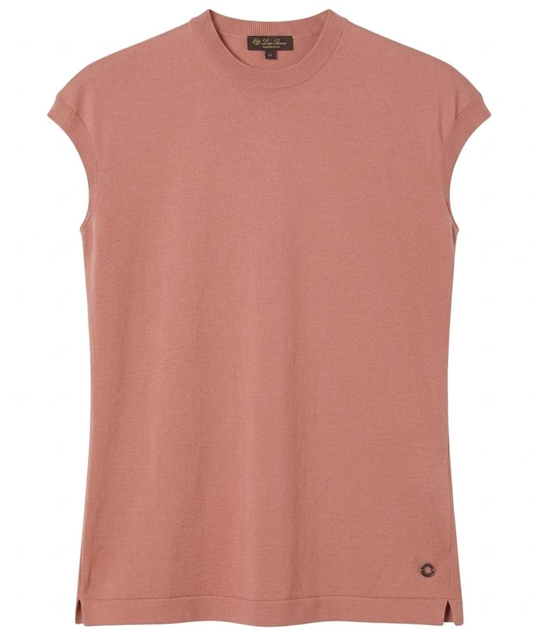 LORO PIANA Коралловая жилетка, фото 1