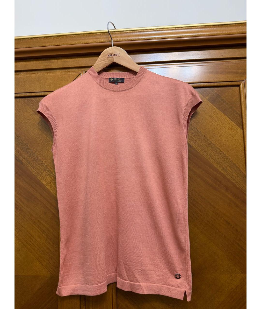 LORO PIANA Коралловая жилетка, фото 5