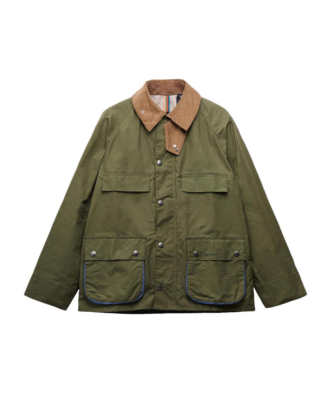 BARBOUR Зеленая хлопковая куртка, фото 1
