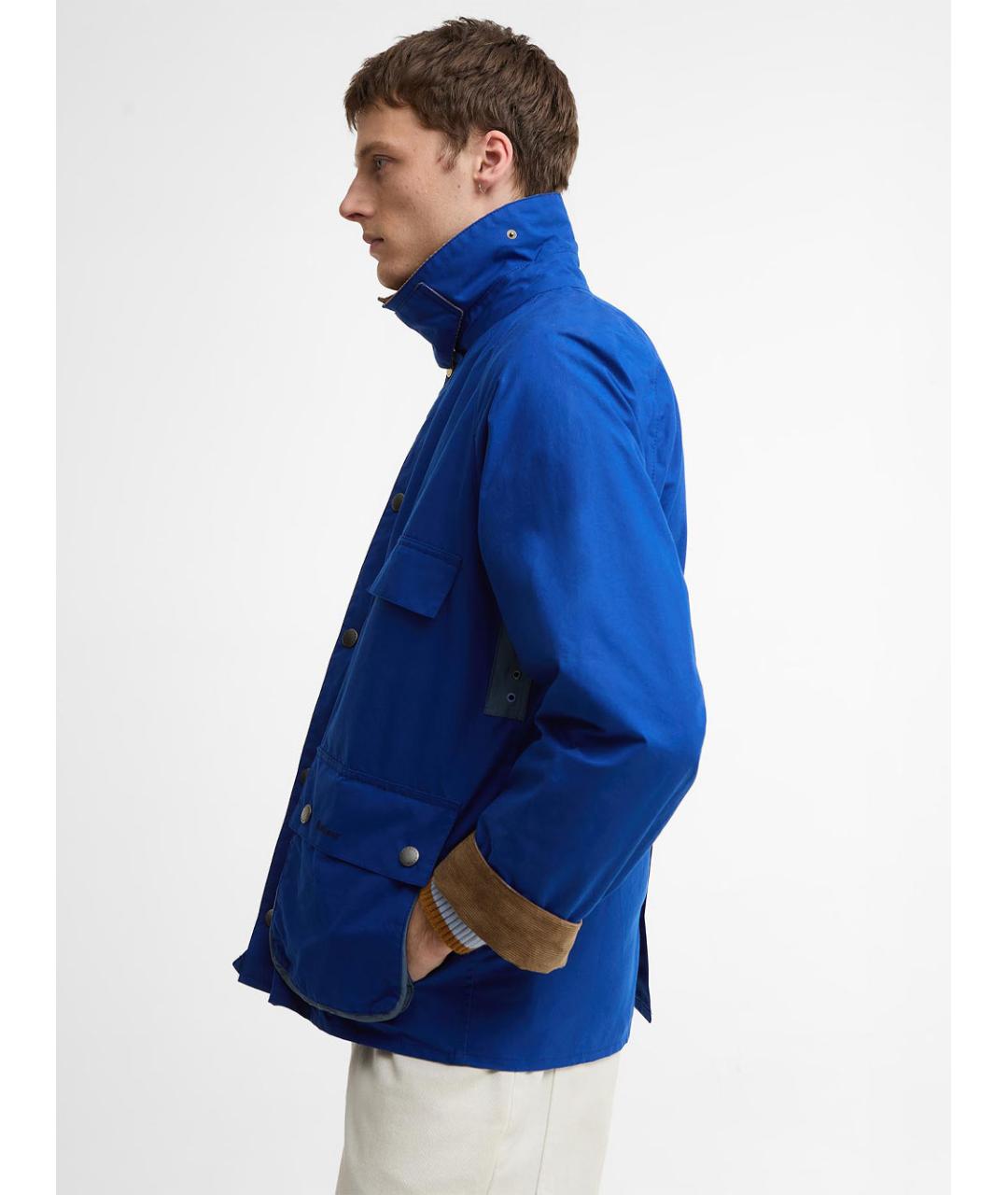 BARBOUR Синяя хлопковая куртка, фото 6