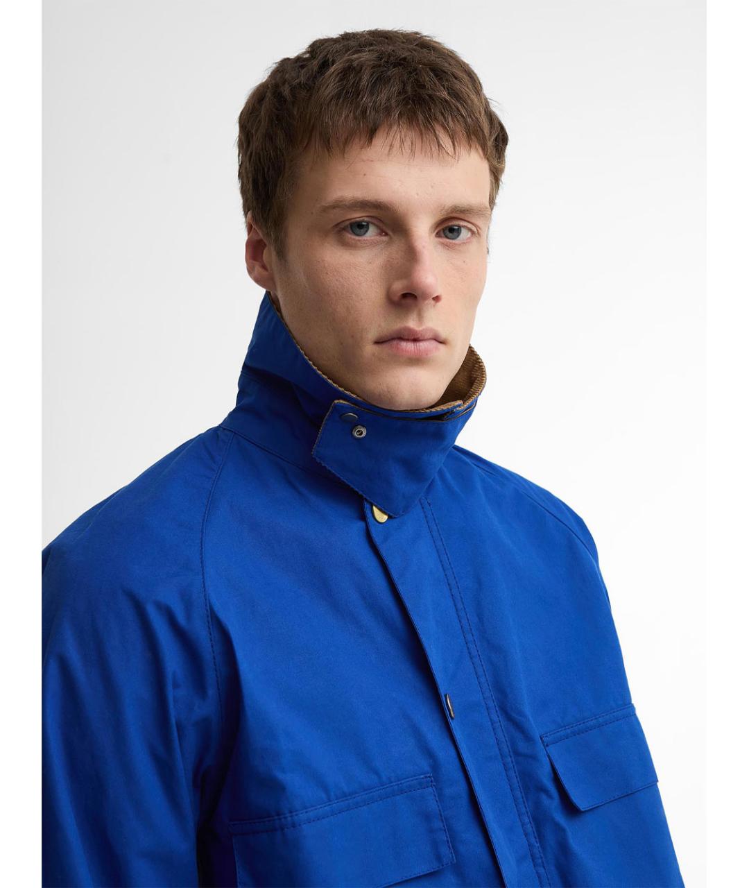 BARBOUR Синяя хлопковая куртка, фото 5