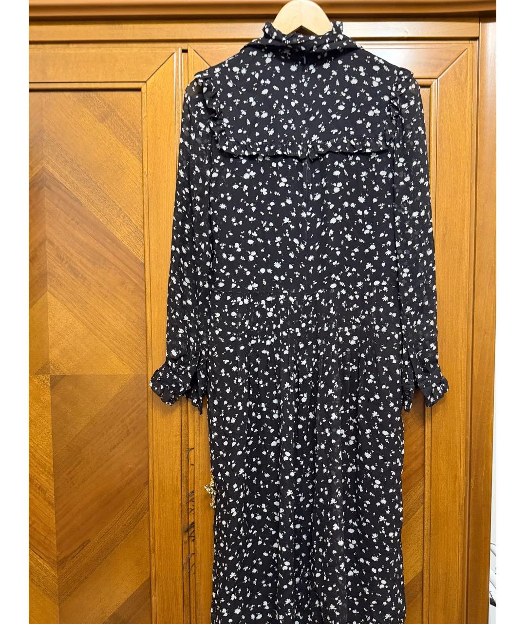 SAINT LAURENT Черное повседневное платье, фото 7