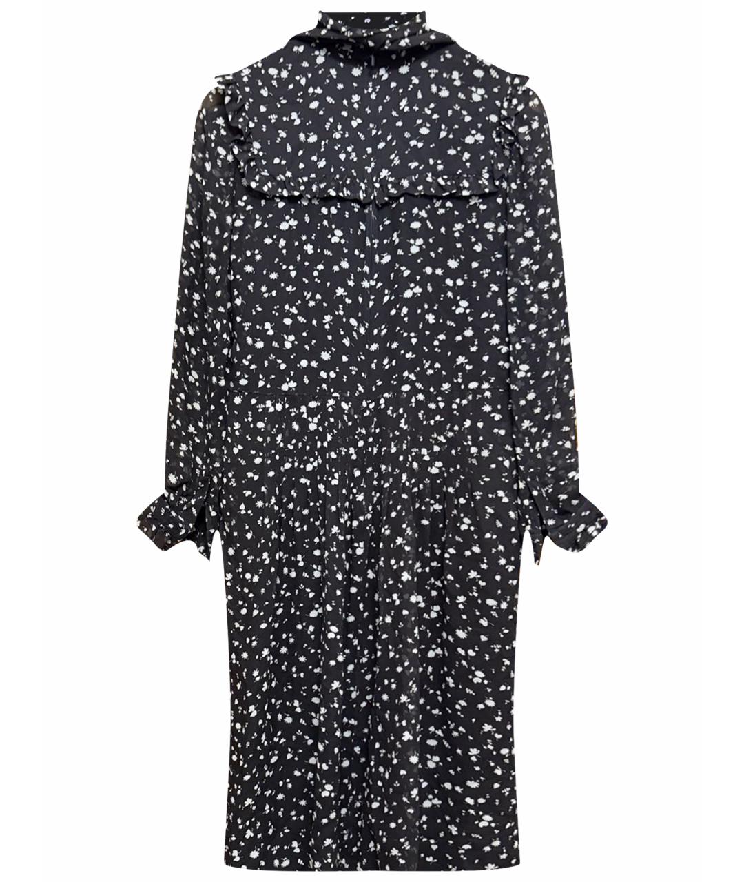 SAINT LAURENT Черное повседневное платье, фото 1