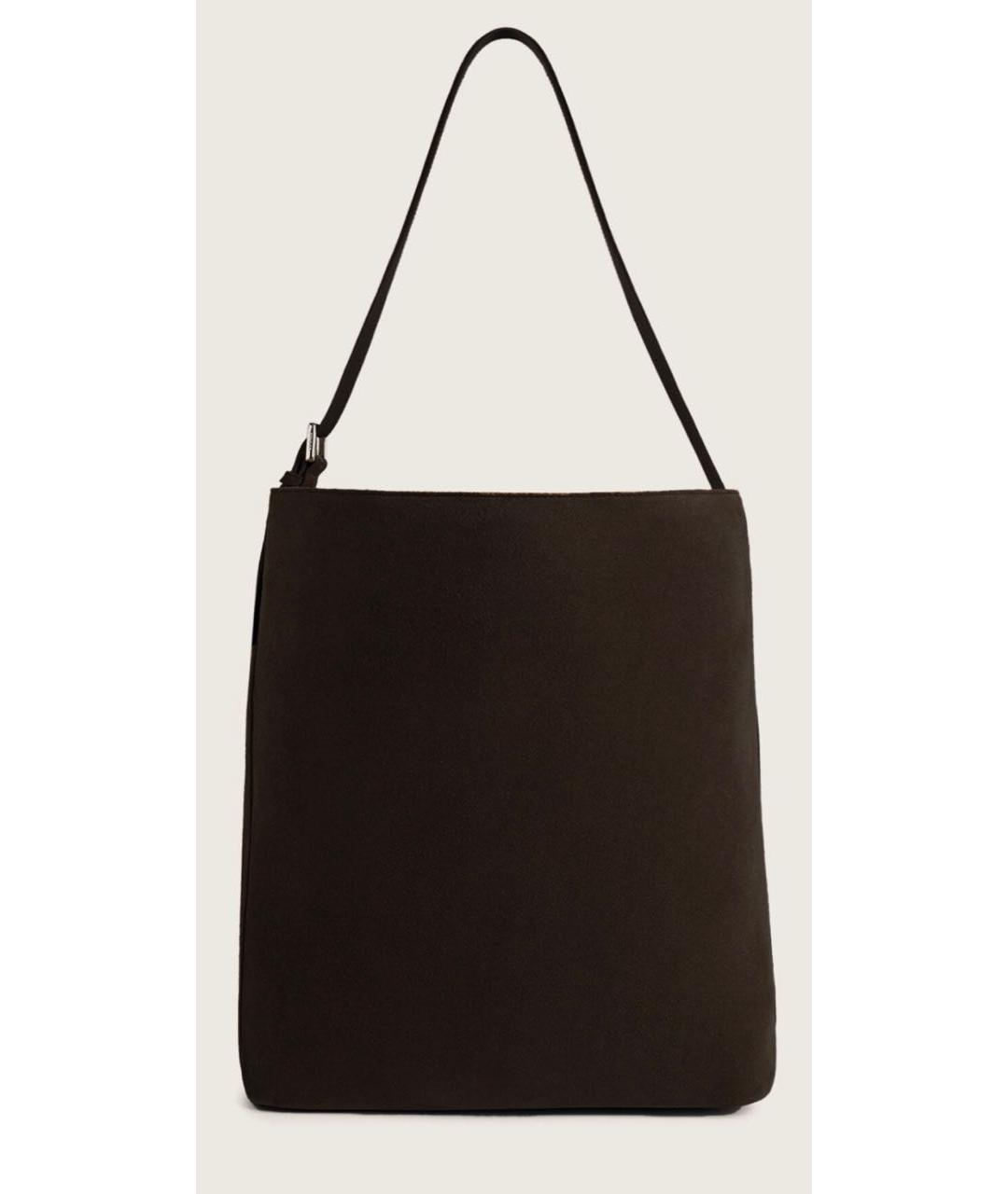 12 STOREEZ Коричневая замшевая сумка через плечо, фото 6