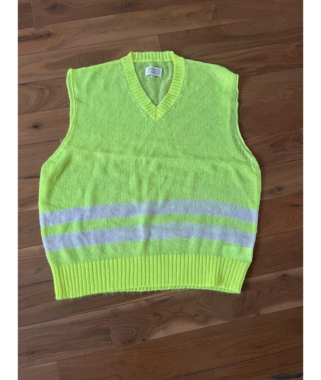 MAISON MARGIELA Желтая жилетка, фото 7