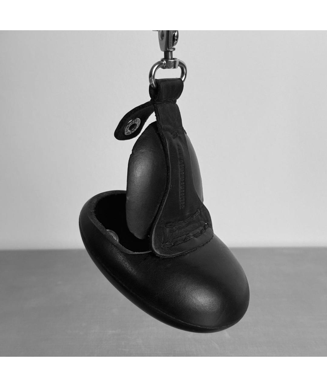 ANN DEMEULEMEESTER Черный брелок, фото 2