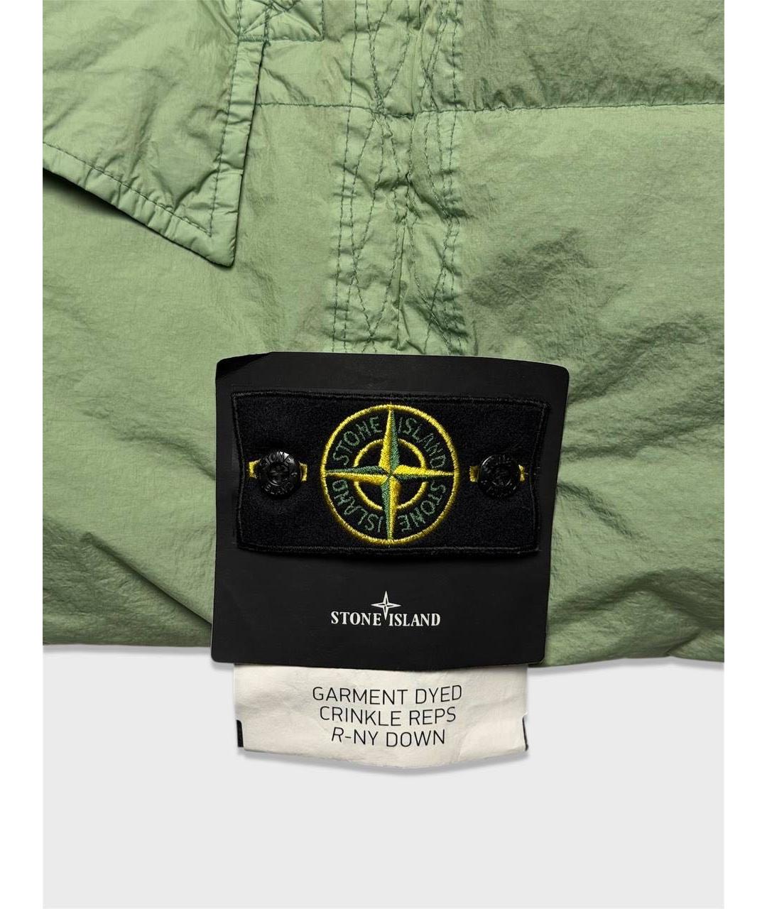 STONE ISLAND Зеленый жилет, фото 5